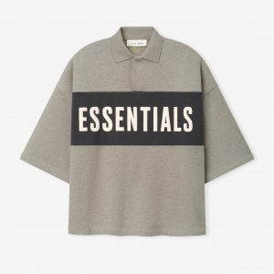Fear of God Cropped Panelled Polo
