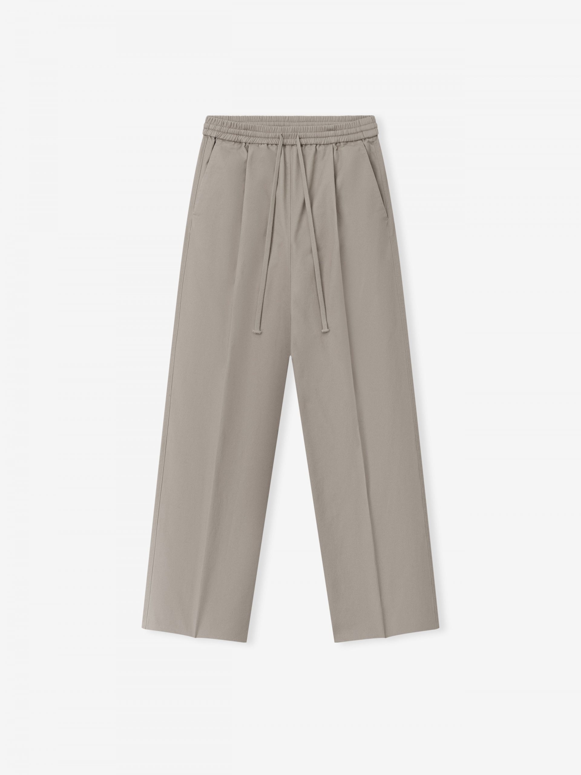 Fear of God Silk Blend Pleat Front Drawstring Pant