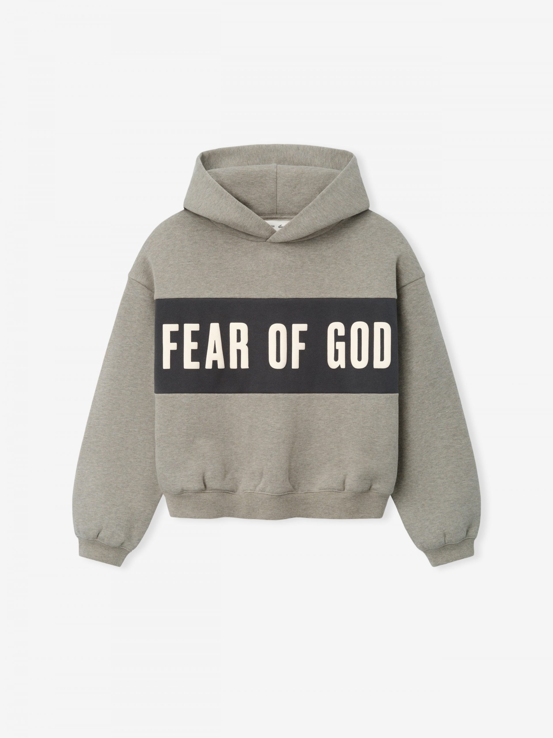 Fear of God Kids Cropped Relaxed Panelled Hoodie