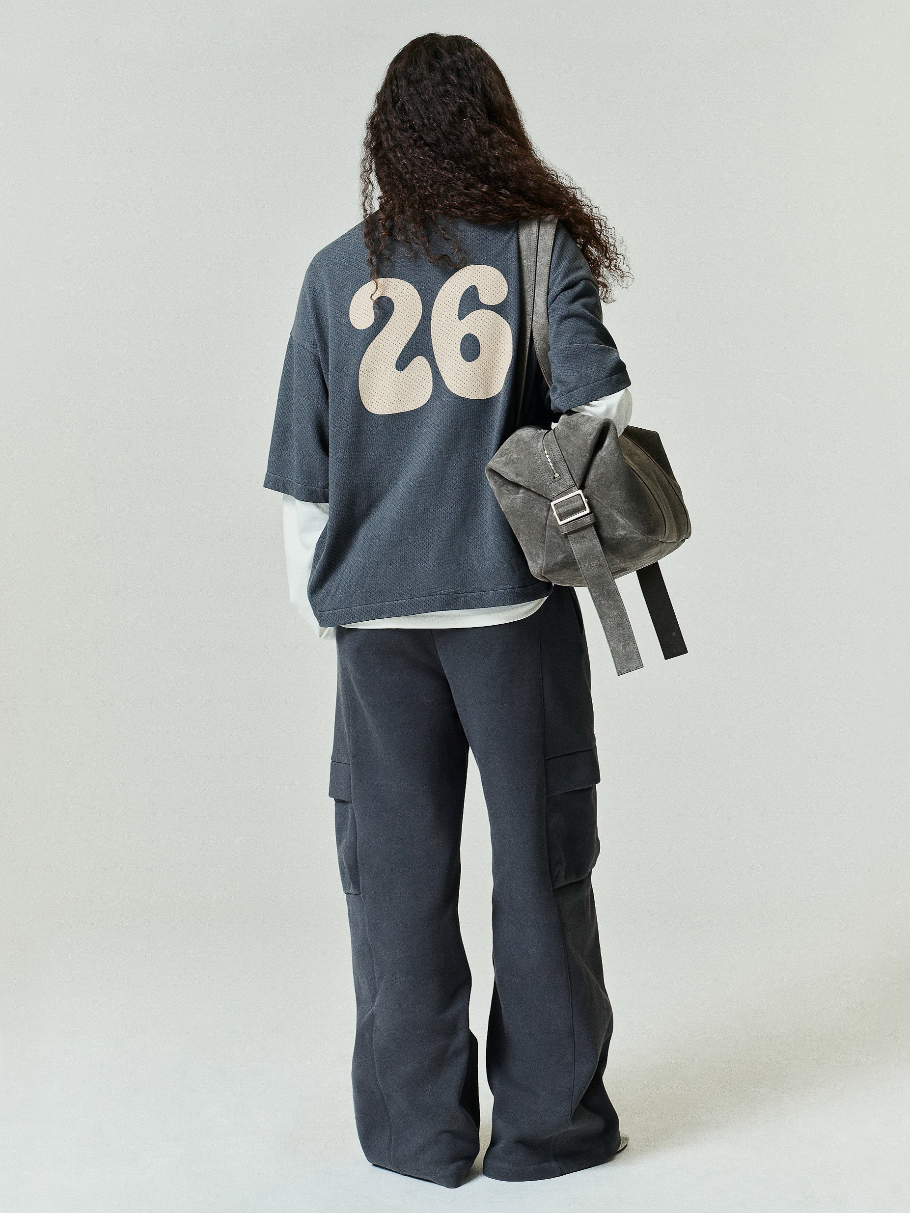 Fear of God Womens Sport Mesh Merch Tee