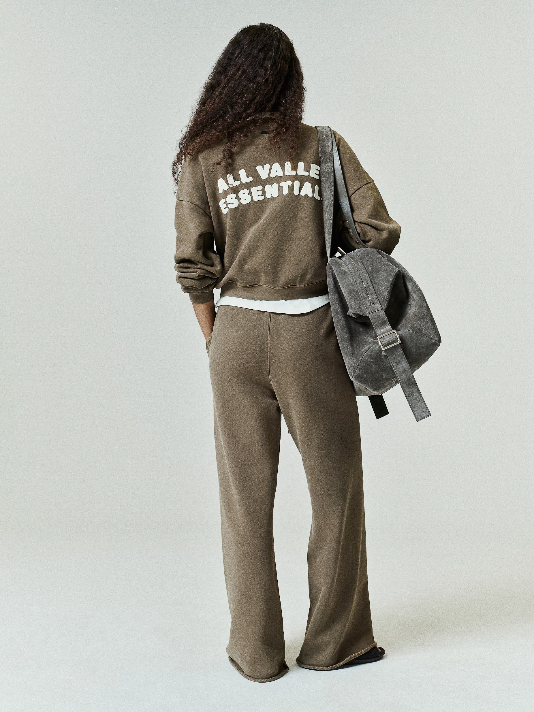 Fear of God Womens French Terry Raw Cut Lounge Fit Sweatpant