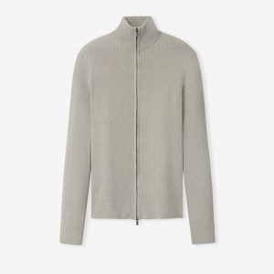 Fear of God Womens Rib Knit Zip Up Jacket