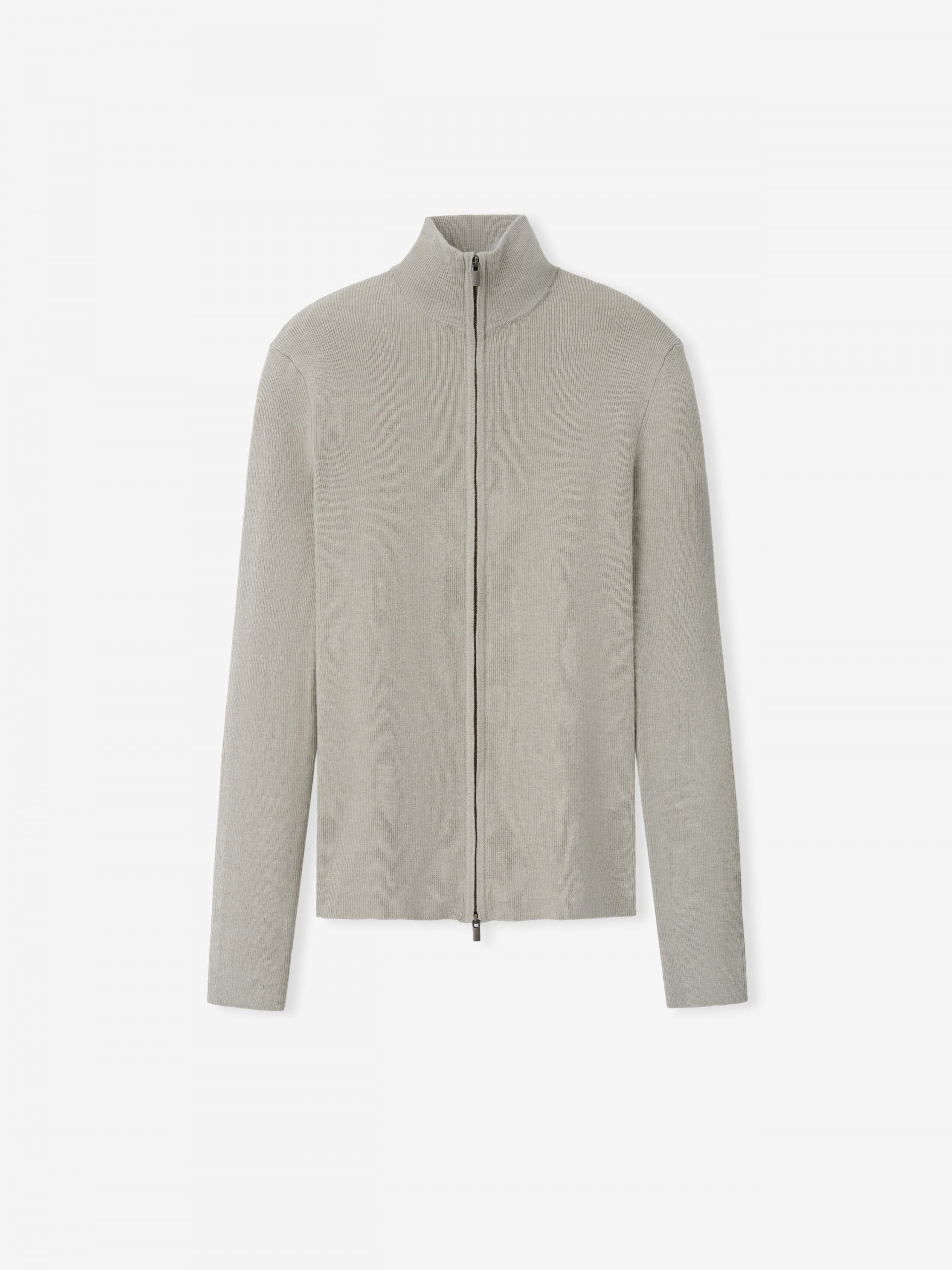 Fear of God Womens Rib Knit Zip Up Jacket
