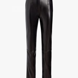 Khaite Ryden Pant in Black Leather