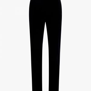 Khaite Ryden Pant in Black Velvet