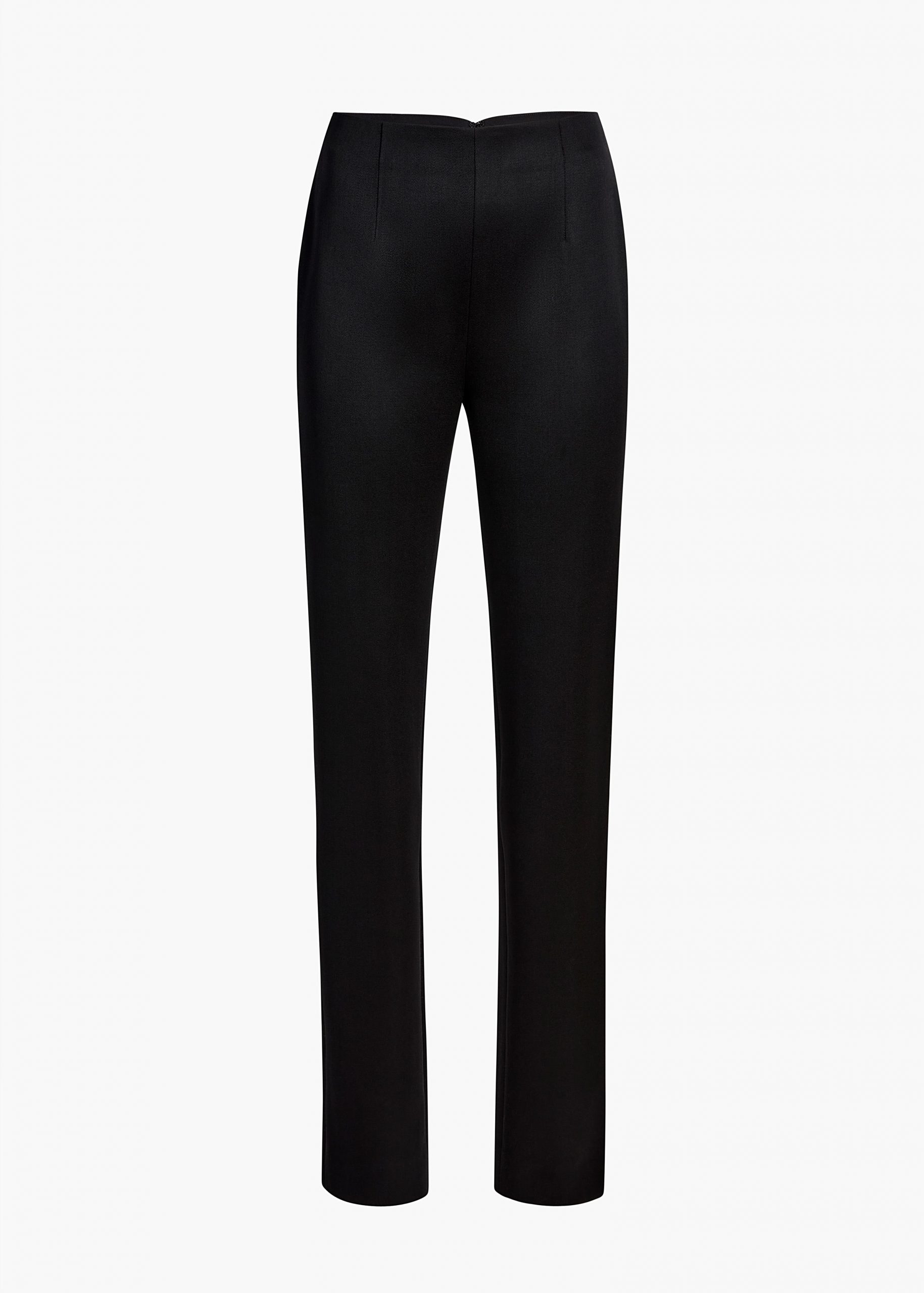 Khaite Ryden Pant in Black Wool