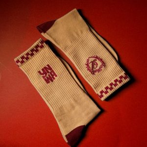Shop Football Red Bird Socks