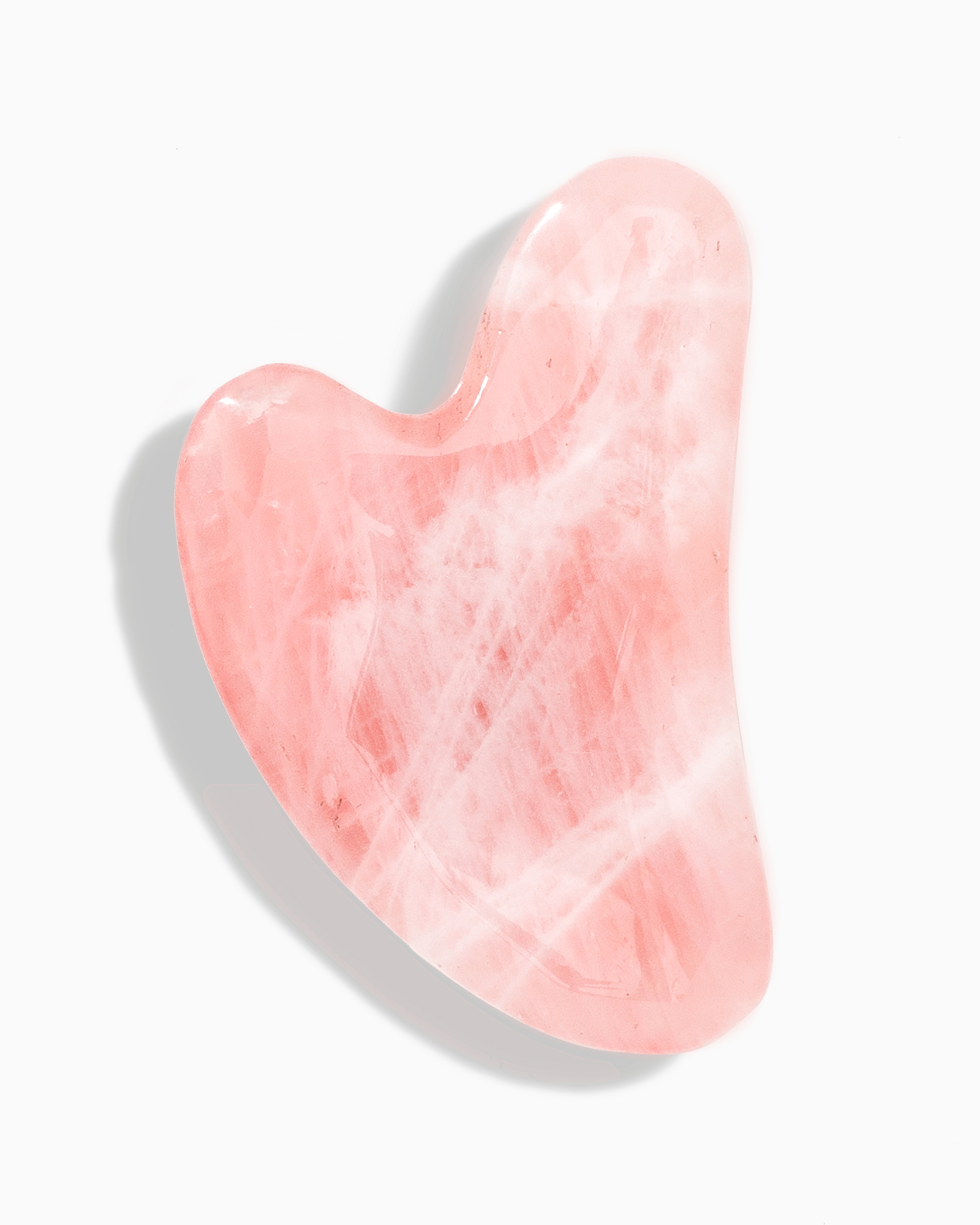 Herbivorebotanicals Rose Quartz Gua Sha - FINAL SALE