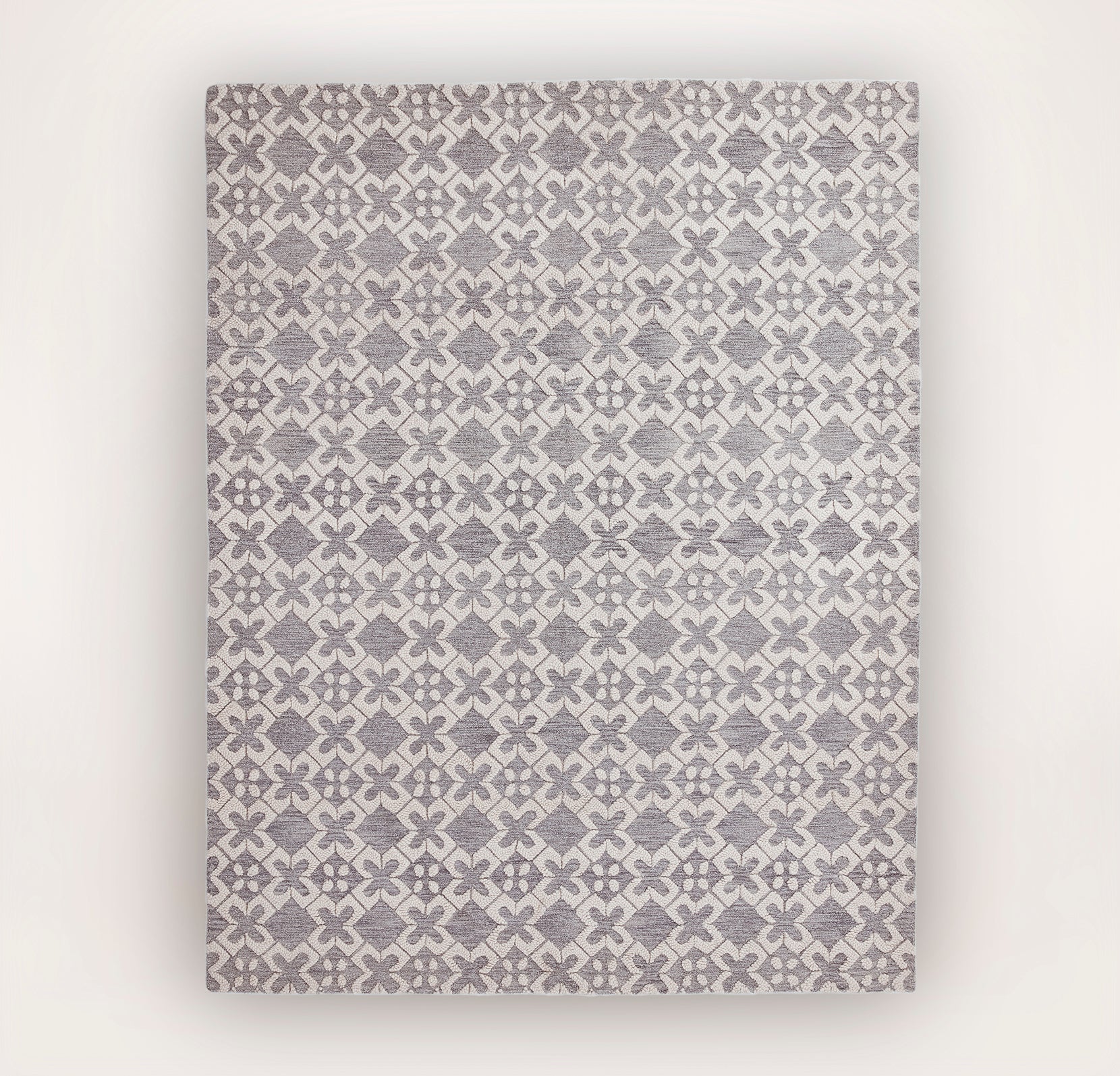Bollandbranch Cotton Tile Rug - Oatmeal