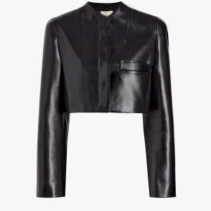 Khaite Samo Jacket in Black Leather