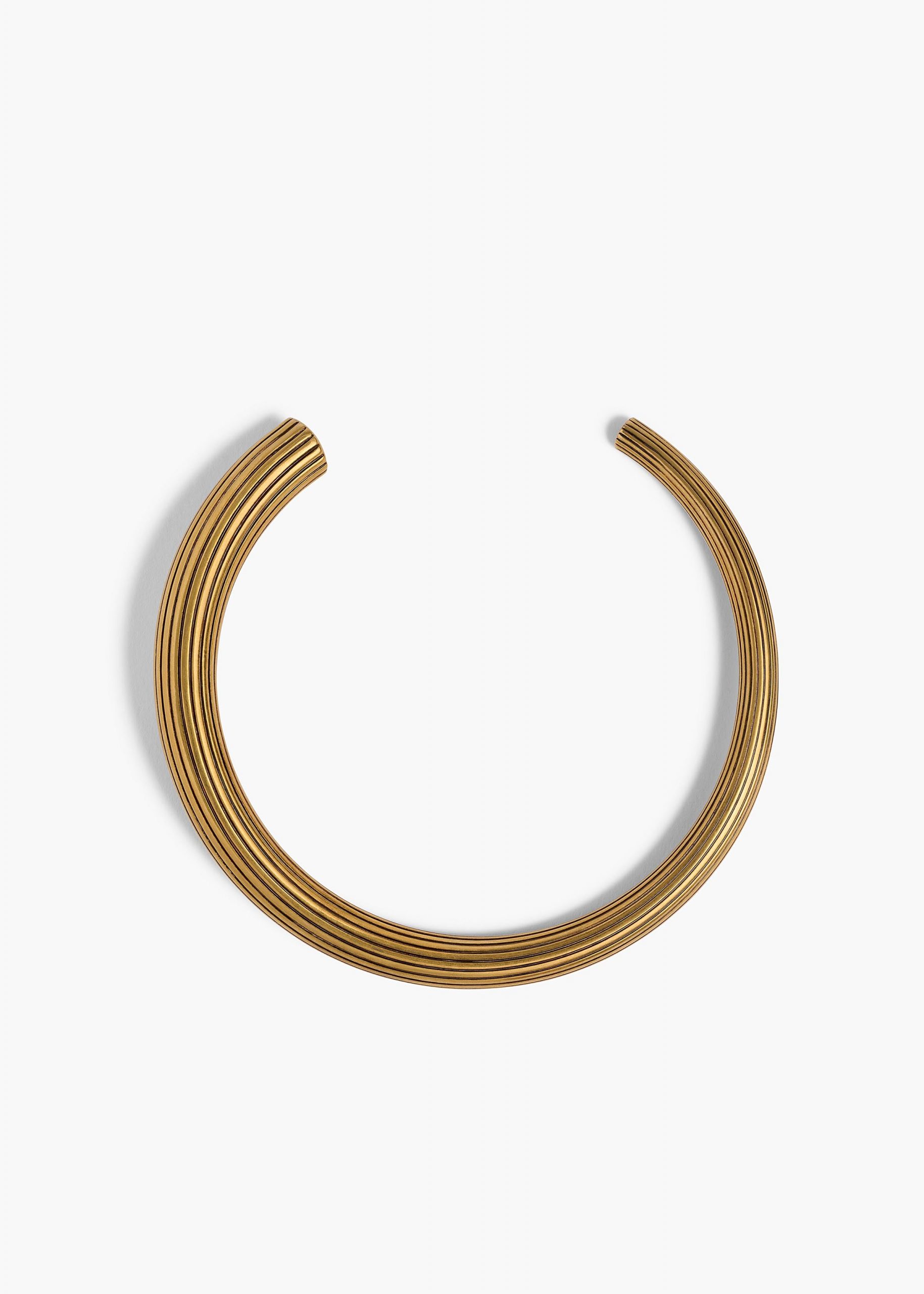 Khaite Santa Fe Necklace in Antique Gold