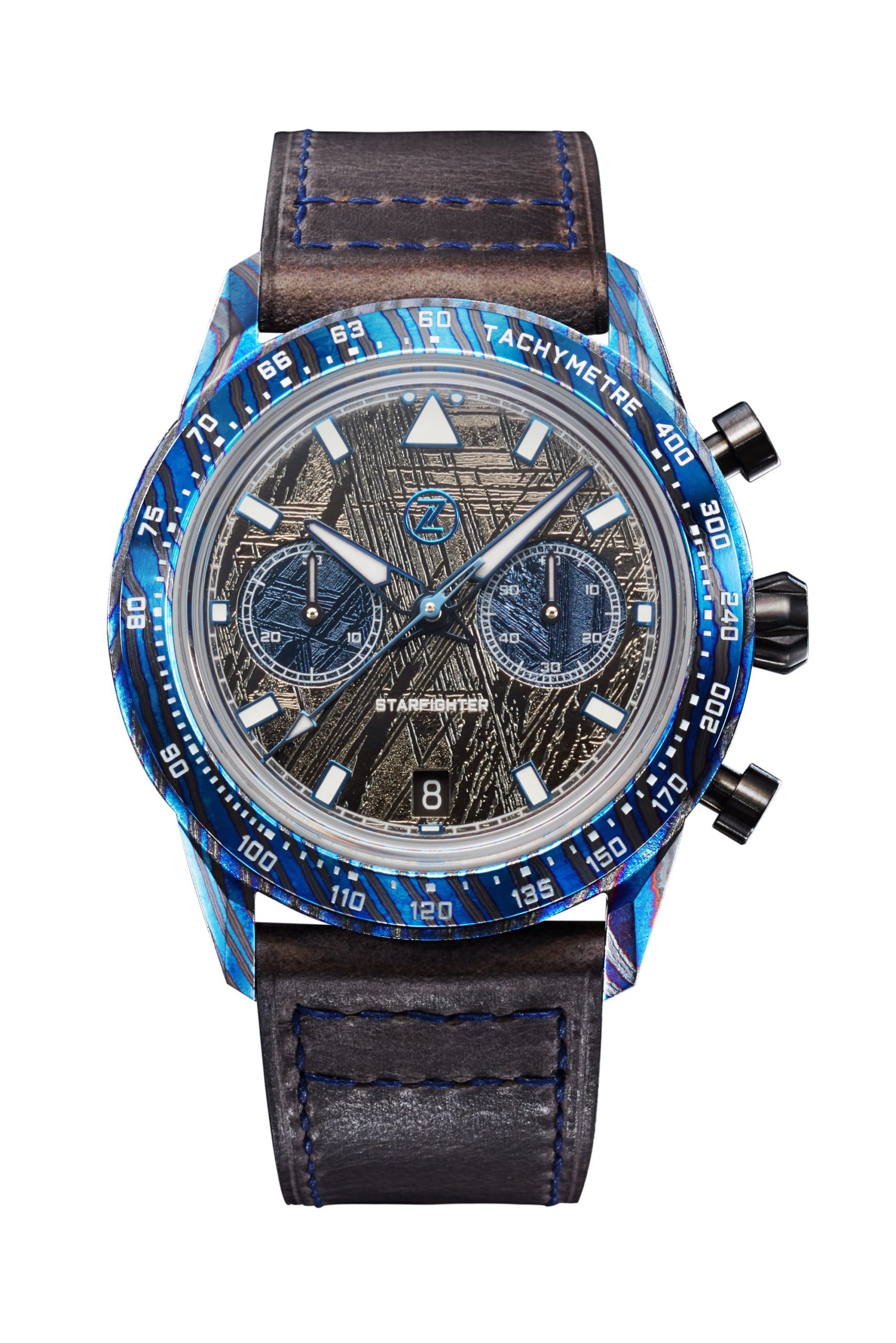 Zelos Starfighter ZircTi Chronograph 'Meteorite' Limited Edition