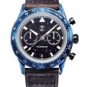 Zelos Starfighter ZircTi Chronograph 'Aventurine' Limited Edition