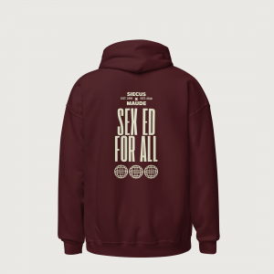 SEFA SIECUS x maude Ticket Hoodie