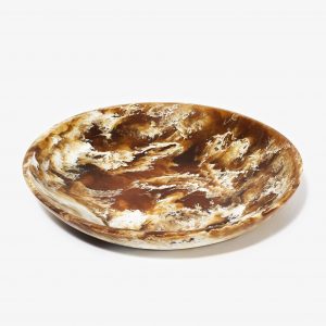 Snowe Resin Low Serving Bowl