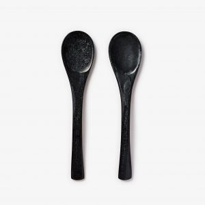 Snowe Resin Serving Spoon Set - Onyx (Final Sale)