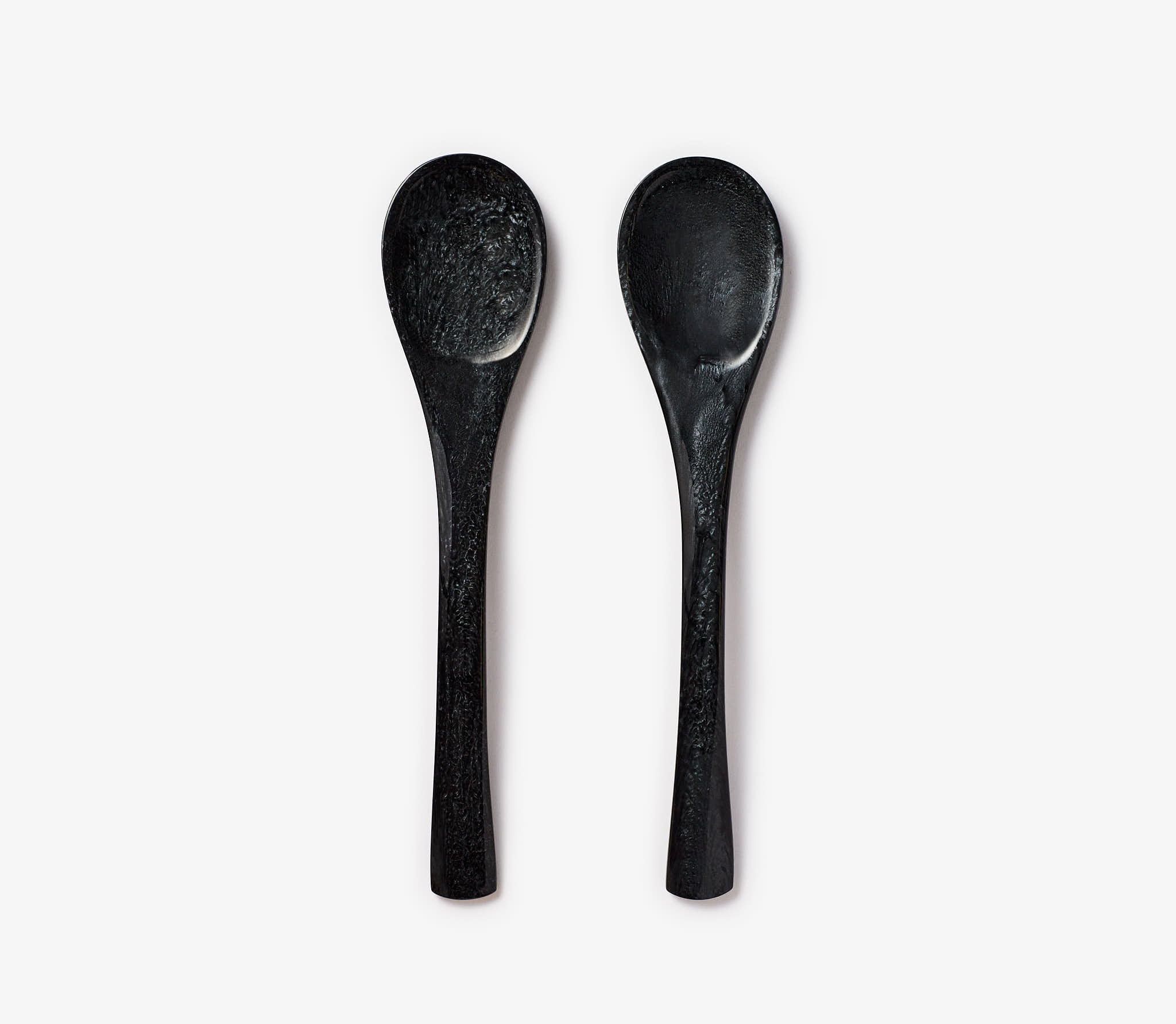 Snowe Resin Serving Spoon Set - Onyx (Final Sale)