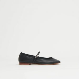 Mansurgavriel Dance Mary Jane - Black