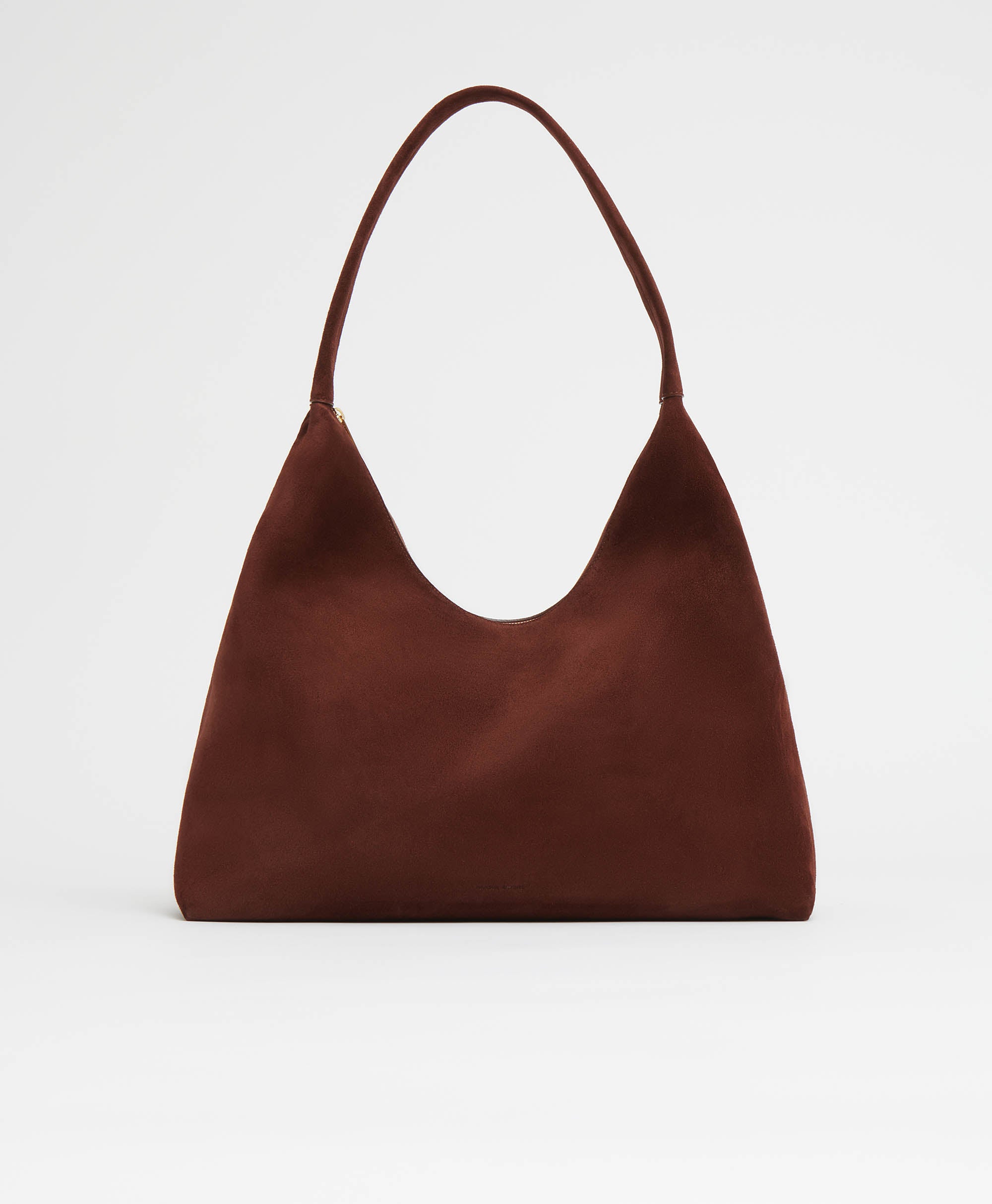 Mansurgavriel Maxi Candy Hobo - Chocolate Suede