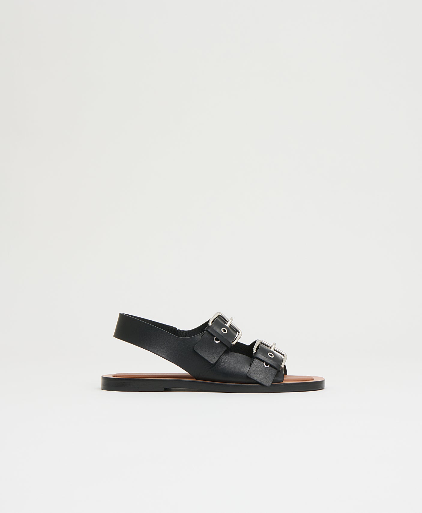 Mansurgavriel Cintura Sandal - Black