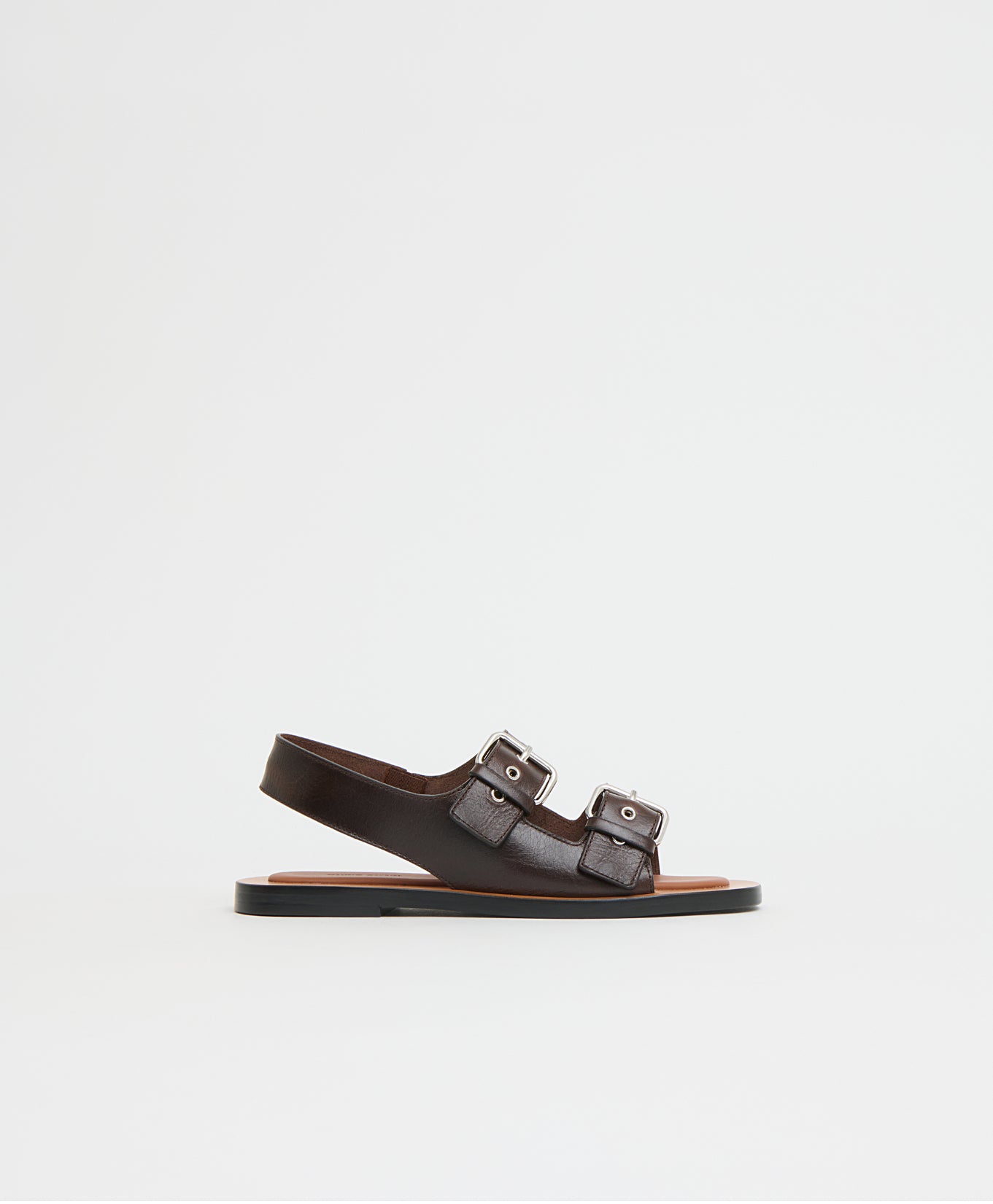 Mansurgavriel Cintura Sandal - Ebony