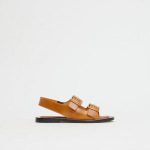 Mansurgavriel Cintura Sandal - Ocra