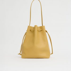 Mansurgavriel Drawstring Cabas - Paglia