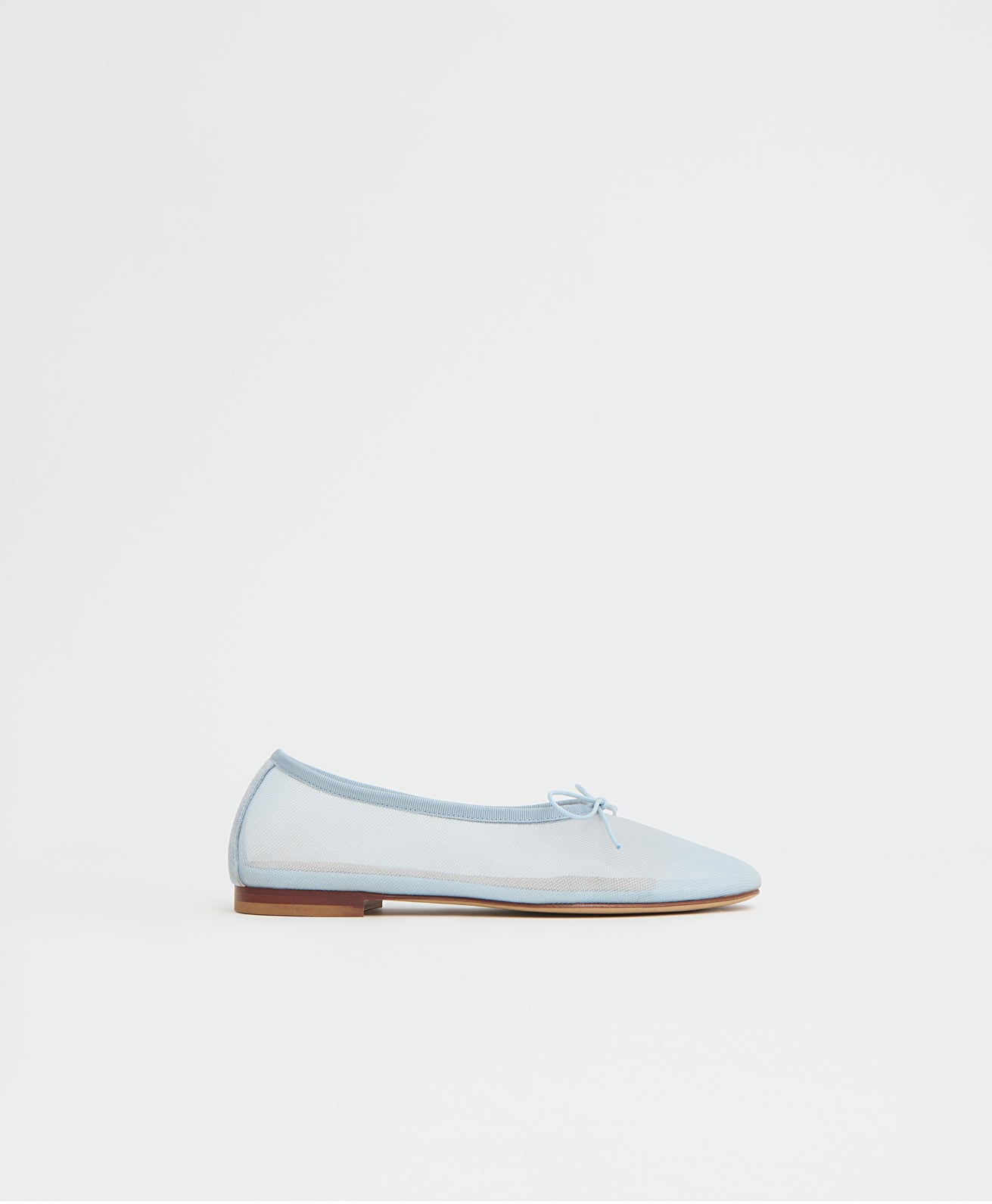 Mansurgavriel Mesh Dream Ballerina - Baby Blue