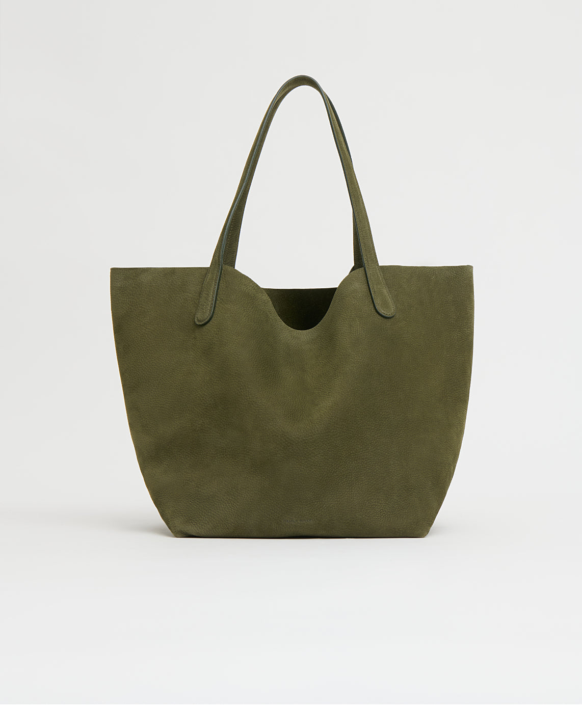 Mansurgavriel Everyday Soft Tote - Algae Nubuck