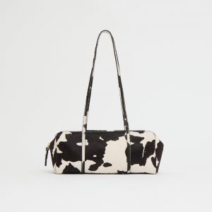 Mansurgavriel Filo Bag - Printed Ponyhair