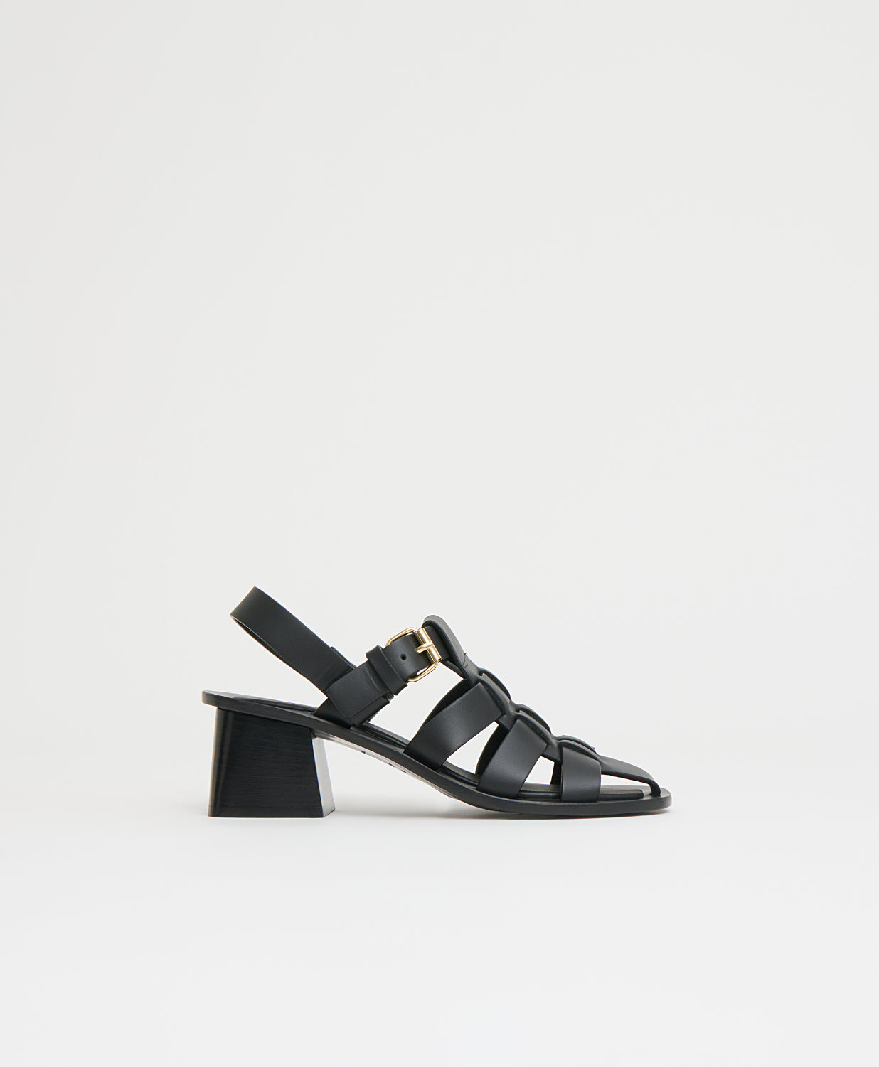 Mansurgavriel Fisherman Heel - Black