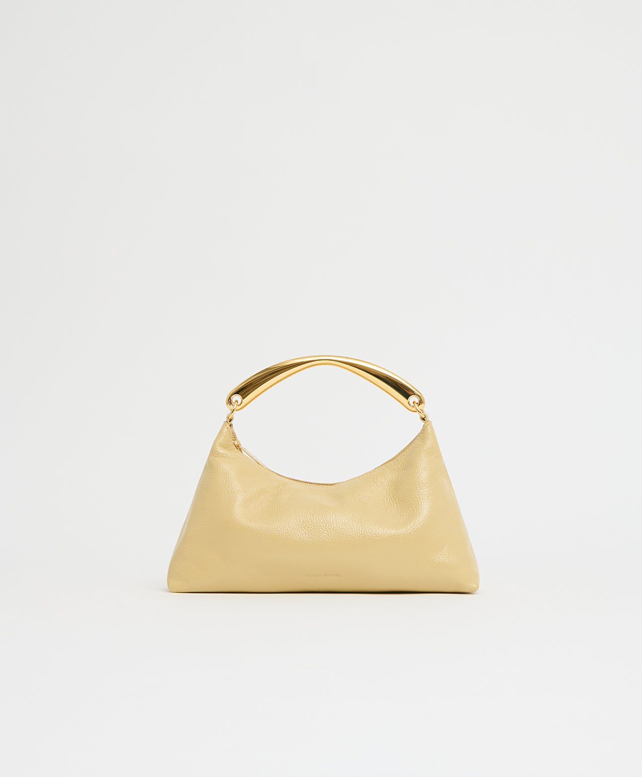 Mansurgavriel Metal Handle Rhea - Butter Naplak