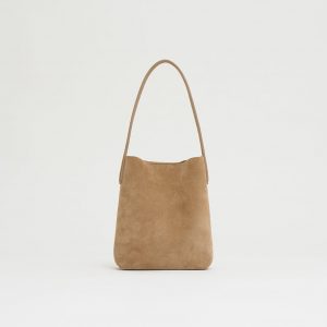 Mansurgavriel Mini Everyday Cabas - Anise Suede