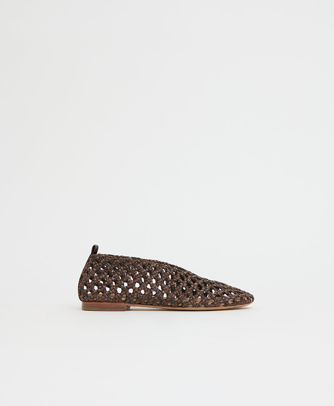 Mansurgavriel Woven Ballerina - Anise