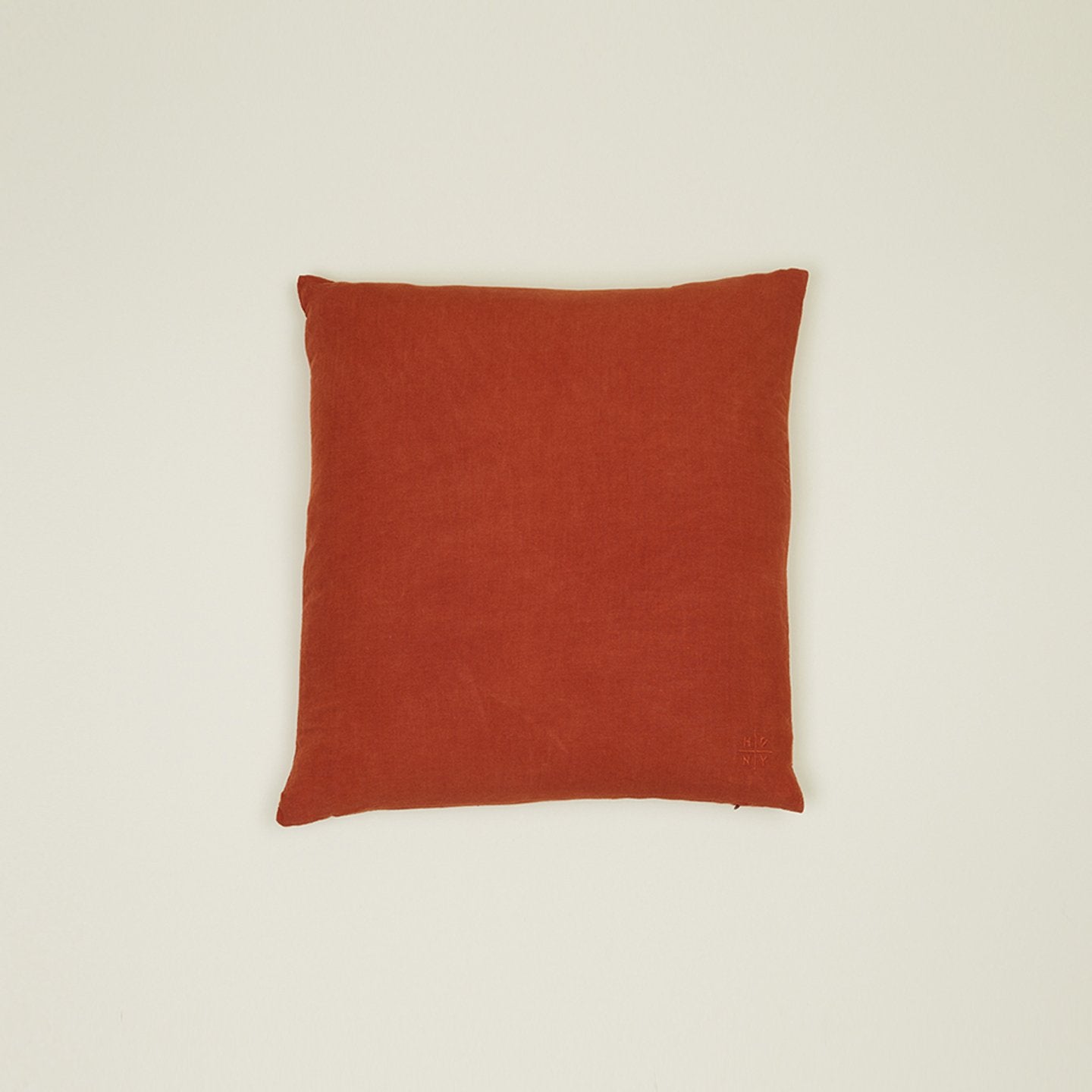 Hawkins New York Simple Linen 18x18 Pillow - Rust