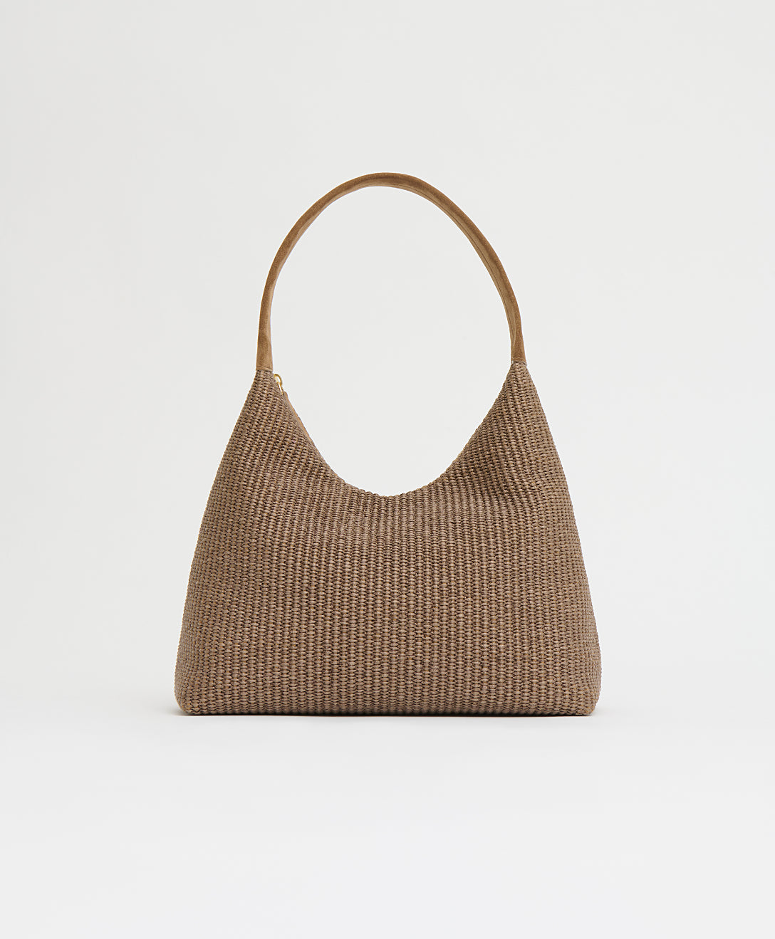 Mansurgavriel Candy Hobo - Anise Raffia/Anise Suede