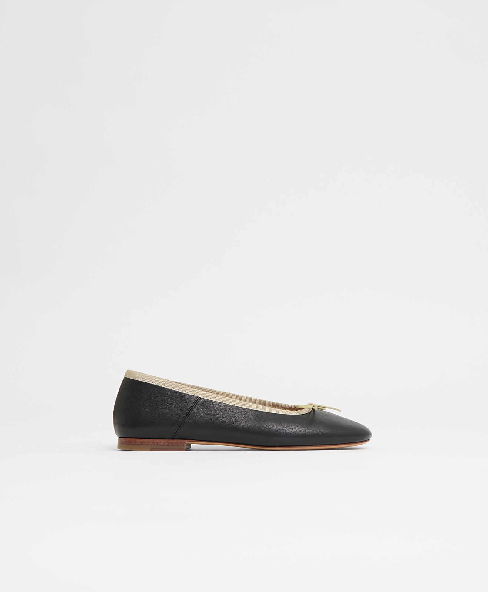 Mansurgavriel Dance Ballerina - Black/Warm Grey