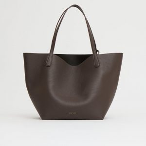 Mansurgavriel Everyday Soft Tote - Ebony/Black