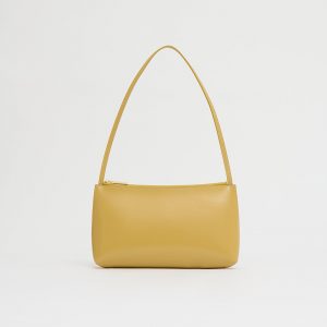 Mansurgavriel Gaia Shoulder Bag - Paglia/Jasmine