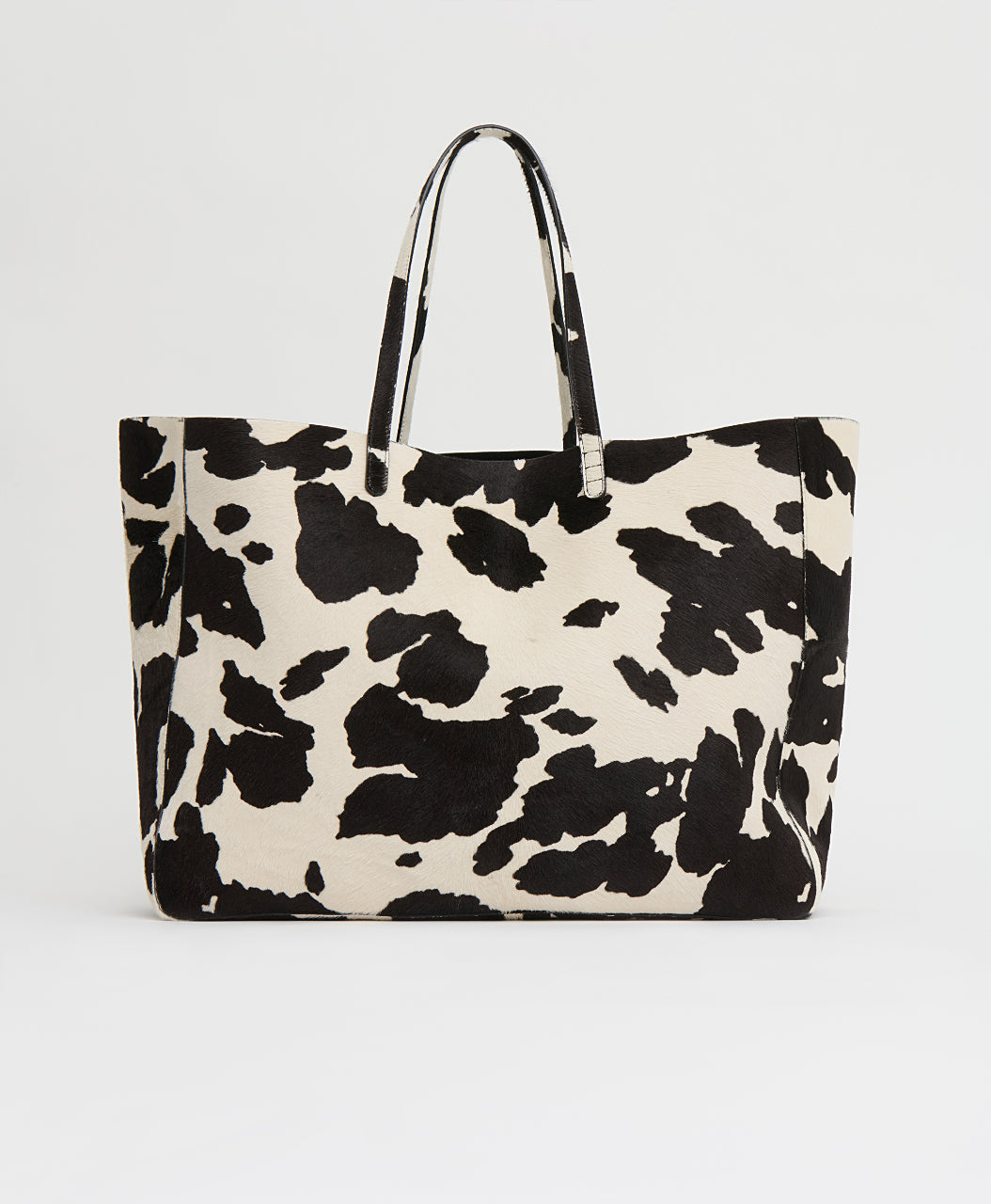 Mansurgavriel Juno Tote - Printed Ponyhair