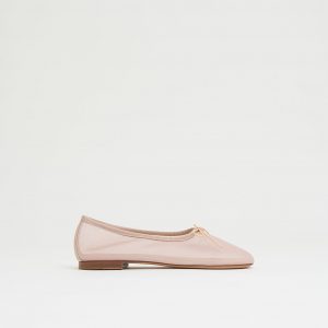 Mansurgavriel Mesh Dream Ballerina - Beige