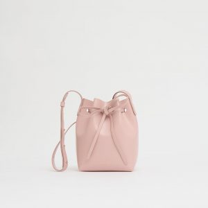 Mansurgavriel Mini Mini Bucket Bag - Zucchero/Anise