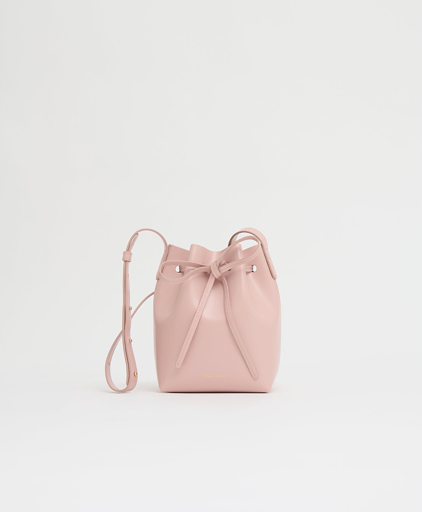 Mansurgavriel Mini Mini Bucket Bag - Zucchero/Anise