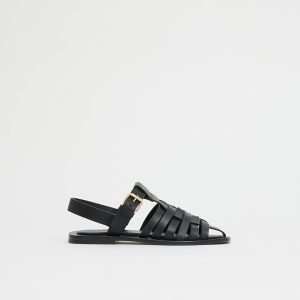 Mansurgavriel Netta Sandal - Black