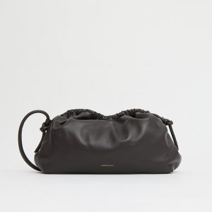Mansurgavriel Oversized Cloud Clutch - Ebony