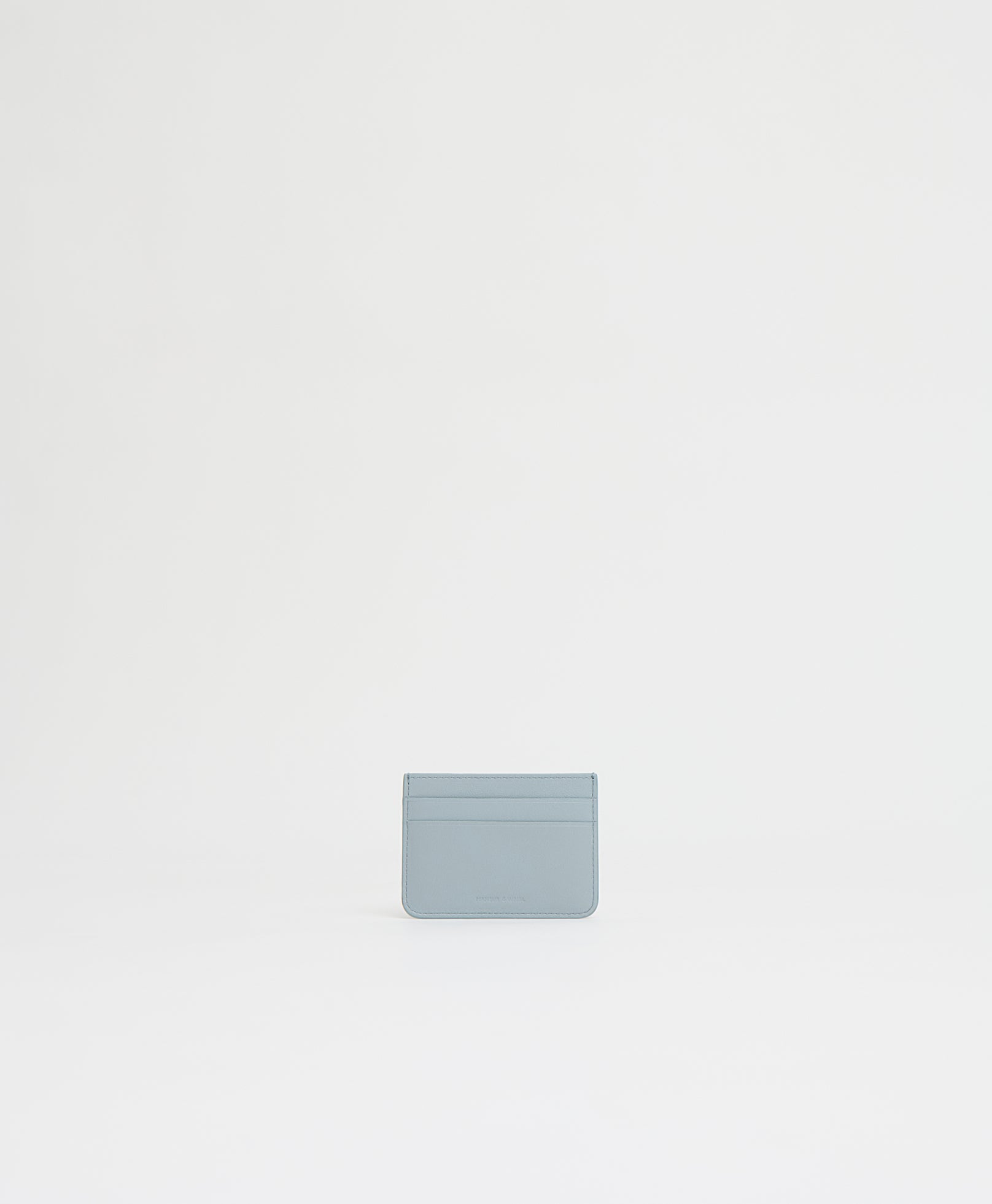 Mansurgavriel Pocket Card Holder - Baby Blue