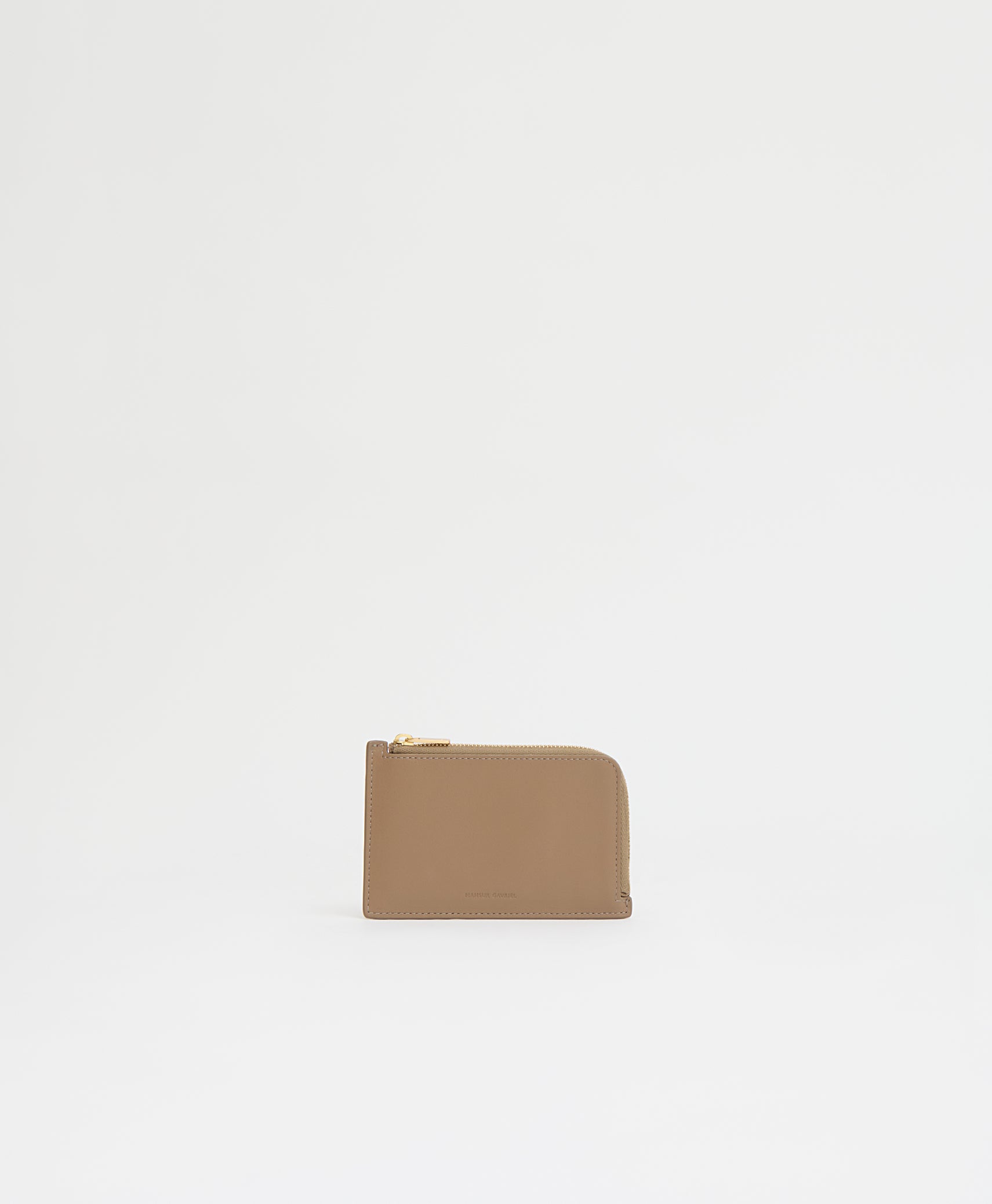 Mansurgavriel Zip Card Holder - Anise