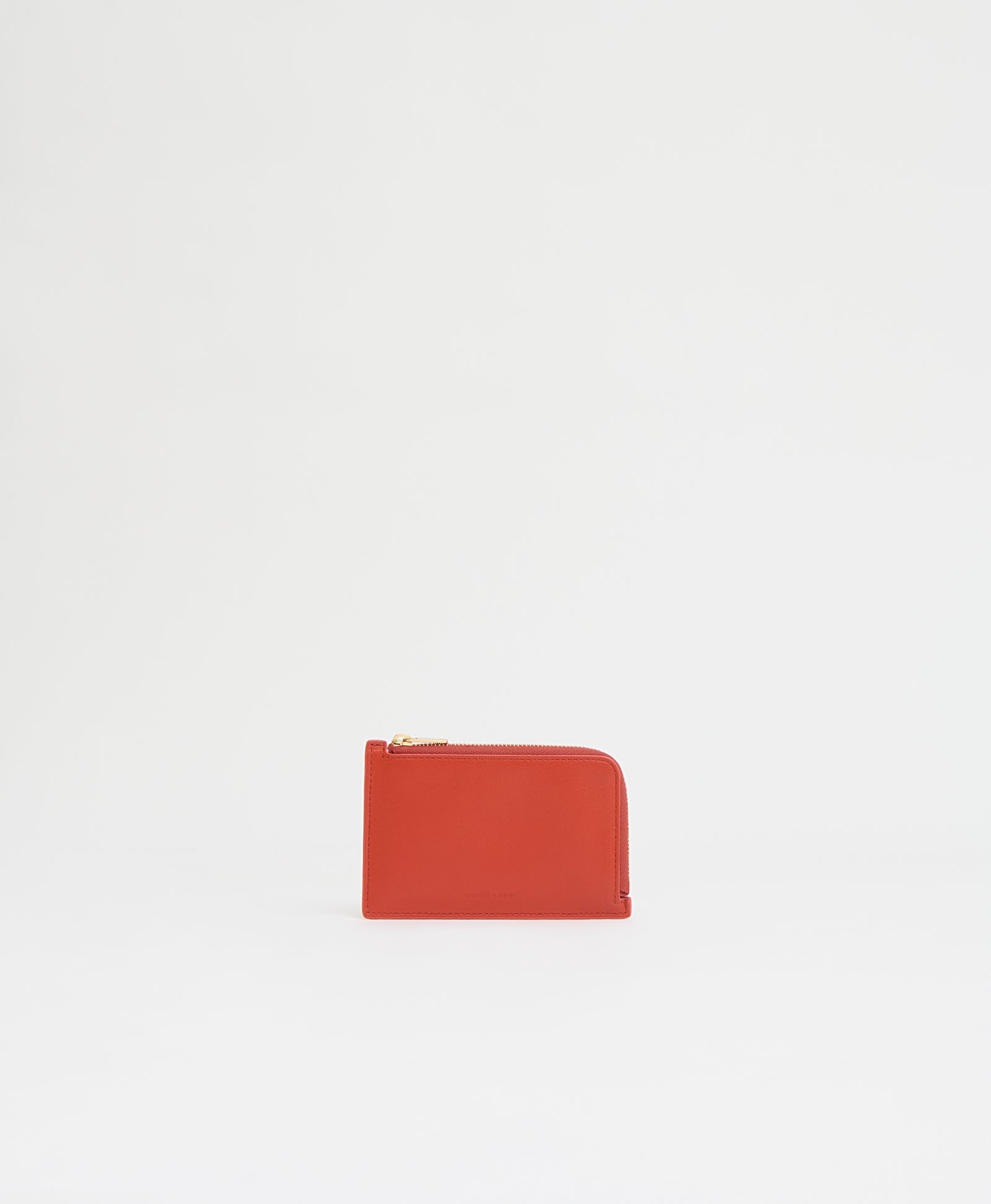 Mansurgavriel Zip Card Holder - Pomodoro