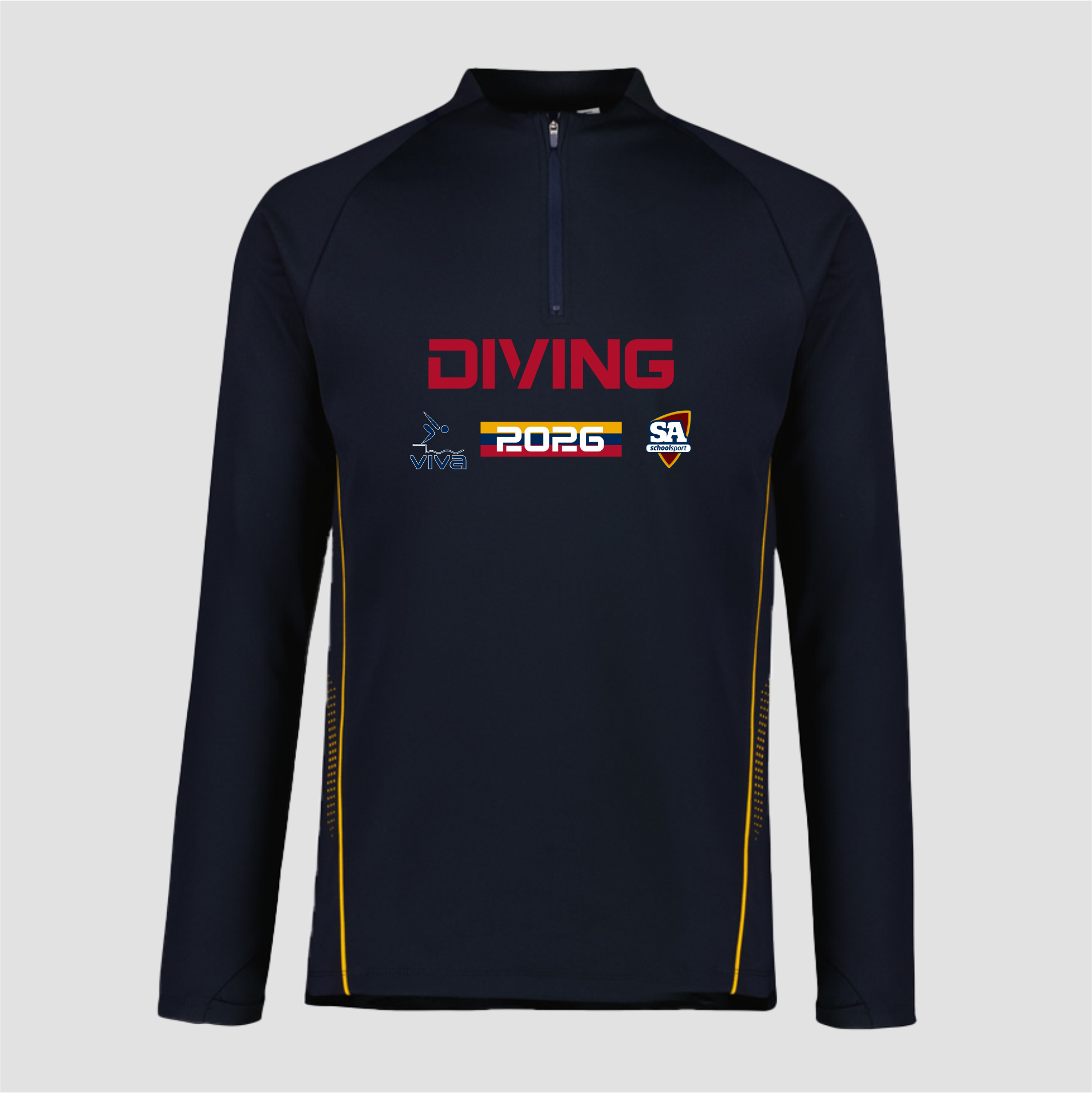 Viva10 SSSA DIVING EVENT QTR ZIP JACKET ADULTS