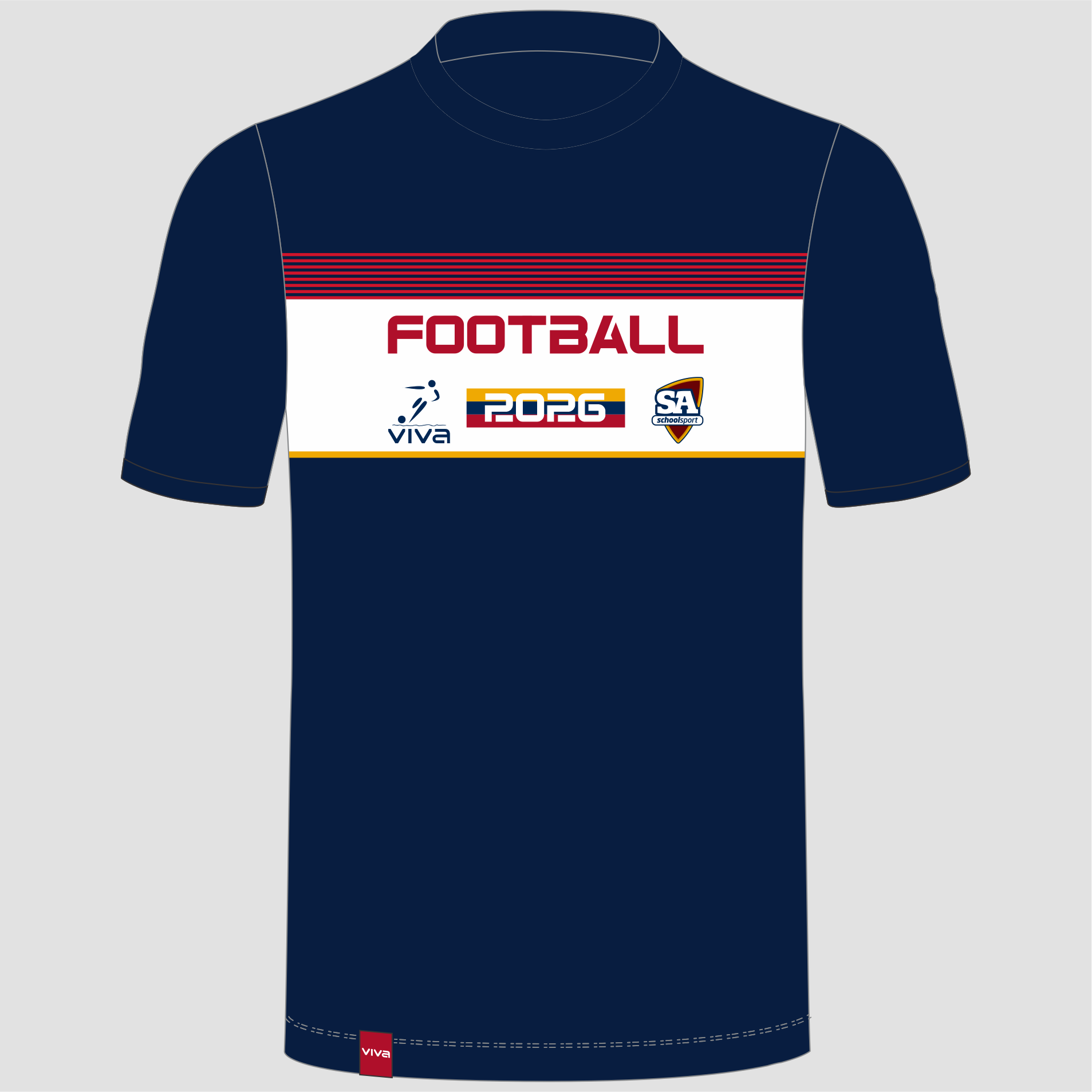 Viva10 SSSA FOOTBALL (SOCCER) EVENT TEE
